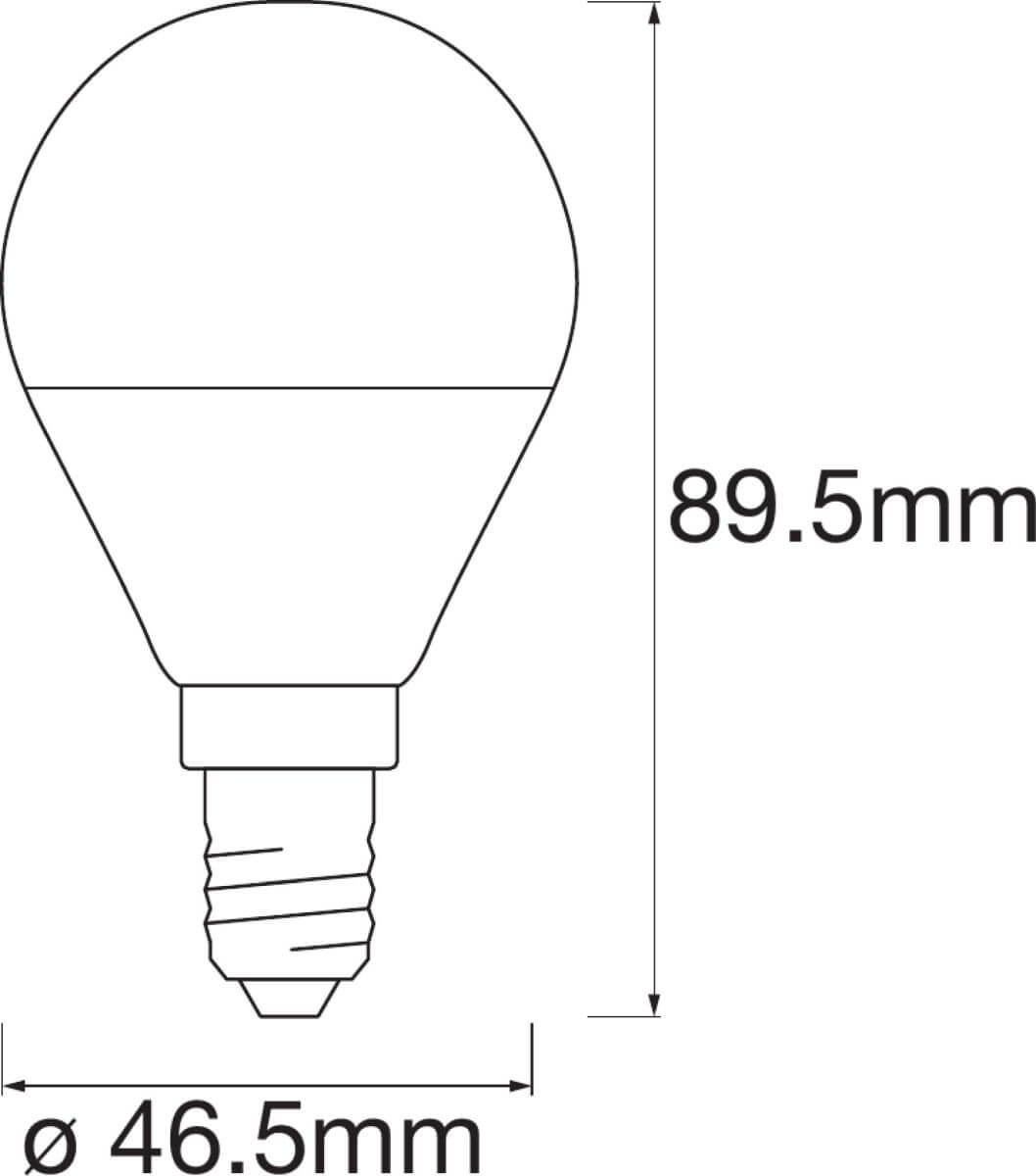 Ledvance SMART+ WiFi LED Classic P40, 5 W = 40 W, 470 lm, E14, RGBW, 2700 - 6500 K, Dimmbar Produktabbildung 5