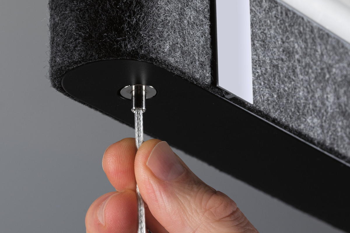 Paulmann LED Pendelleuchte Tulga in Anthrazit 27W 1800lm Produktabbildung 6