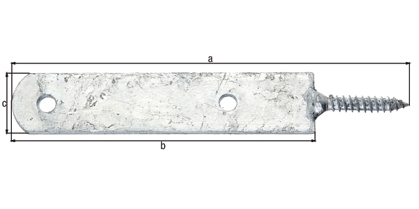 Alberts Zaunriegelhalter L: 210 mm, Holzgewinde 8 x 60 mm, feuerverzinkt, zum Anschrauben Alberts Zaunriegelhalter L: 210 mm, Holzgewinde 8 x 60 mm, feuerverzinkt, zum Anschrauben