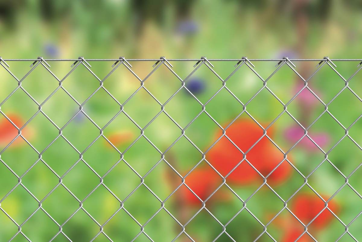 Alberts Maschendrahtzaun Komplettset zum Einbetonieren, alle Farben, 80
