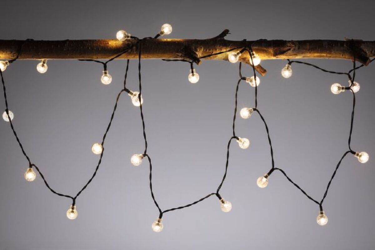 Paulmann Solar LED Lichterkette Soala mit Dämmerungssensor | 3000 K | Warmweiß | IP44 | 390 cm Länge Produktabbildung 3