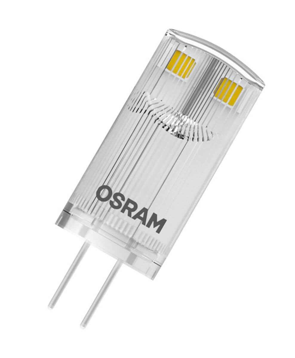 Osram 5er Pack PARATHOM LED PIN 12V 0,9W = 10W G4 Sockellampe 100lm 2700K Warmweiß Produktabbildung 3