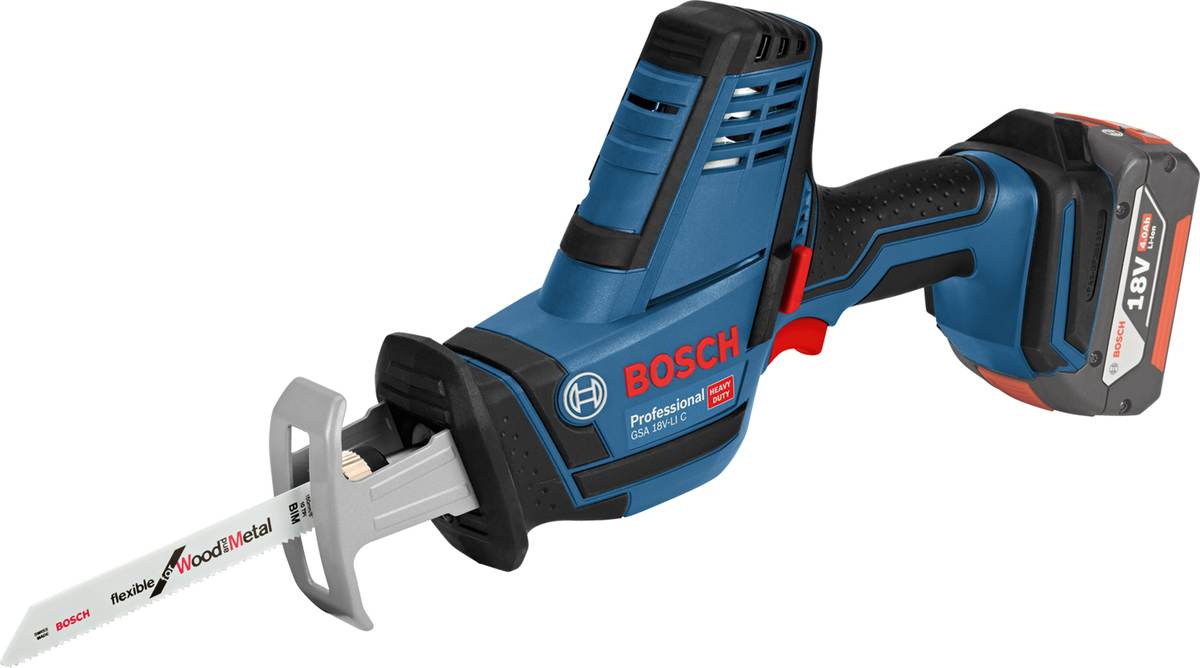 BOSCH Akku Säbelsäge GSA 18V-LI Click&go ohne Akku und Ladegerät BOSCH Akku Säbelsäge GSA 18V-LI Click&go ohne Akku und Ladegerät