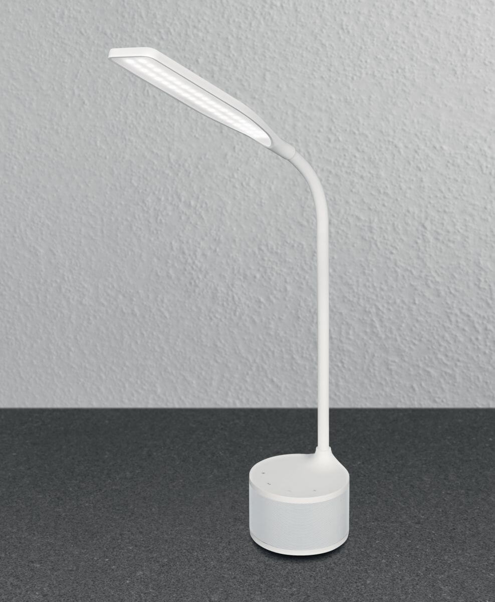 Osram Panan Speaker Tischleuchte, Lautsprecher via Bluetooth oder Aux-Kabel, Dimmbar, Akkubetrieb Produktabbildung 5