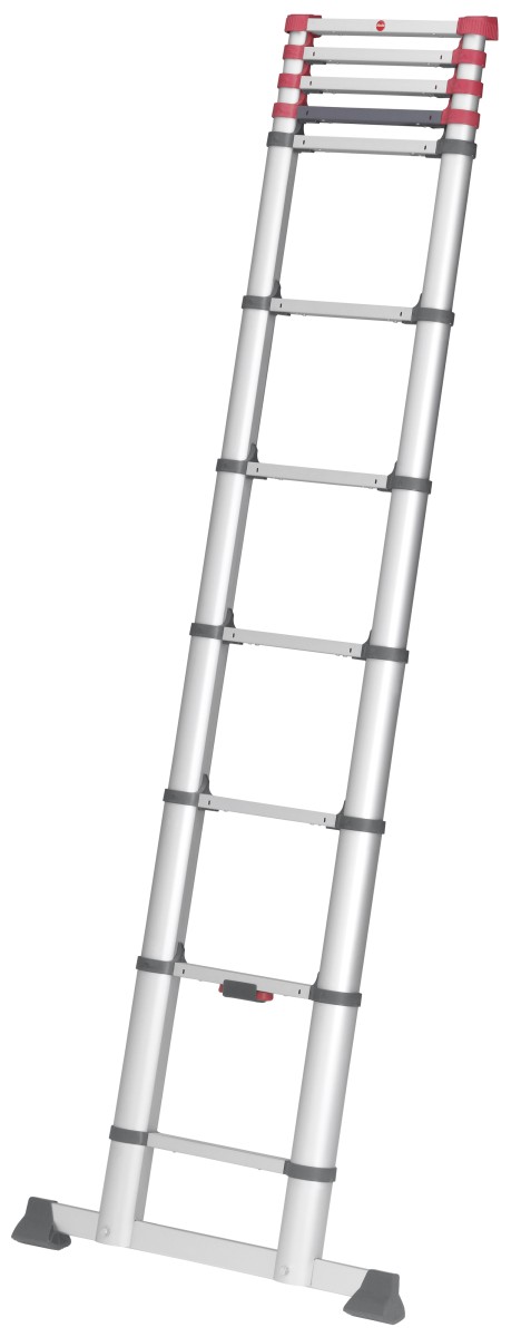 Hailo 2A-Ware T80 FlexLine Alu-Sicherheits-Teleskopleiter, 11 Sprossen, Haushaltsleiter Aluminium Produktabbildung 3
