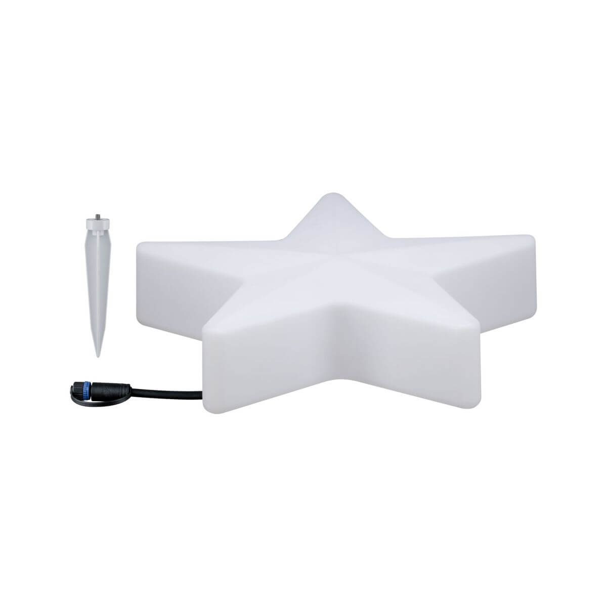 Paulmann Plug & Shine Lichtobjekt Star, IP67, 24V, Höhe: 400 mm, Warmweiß (3000 K) Stern Produktabbildung 6