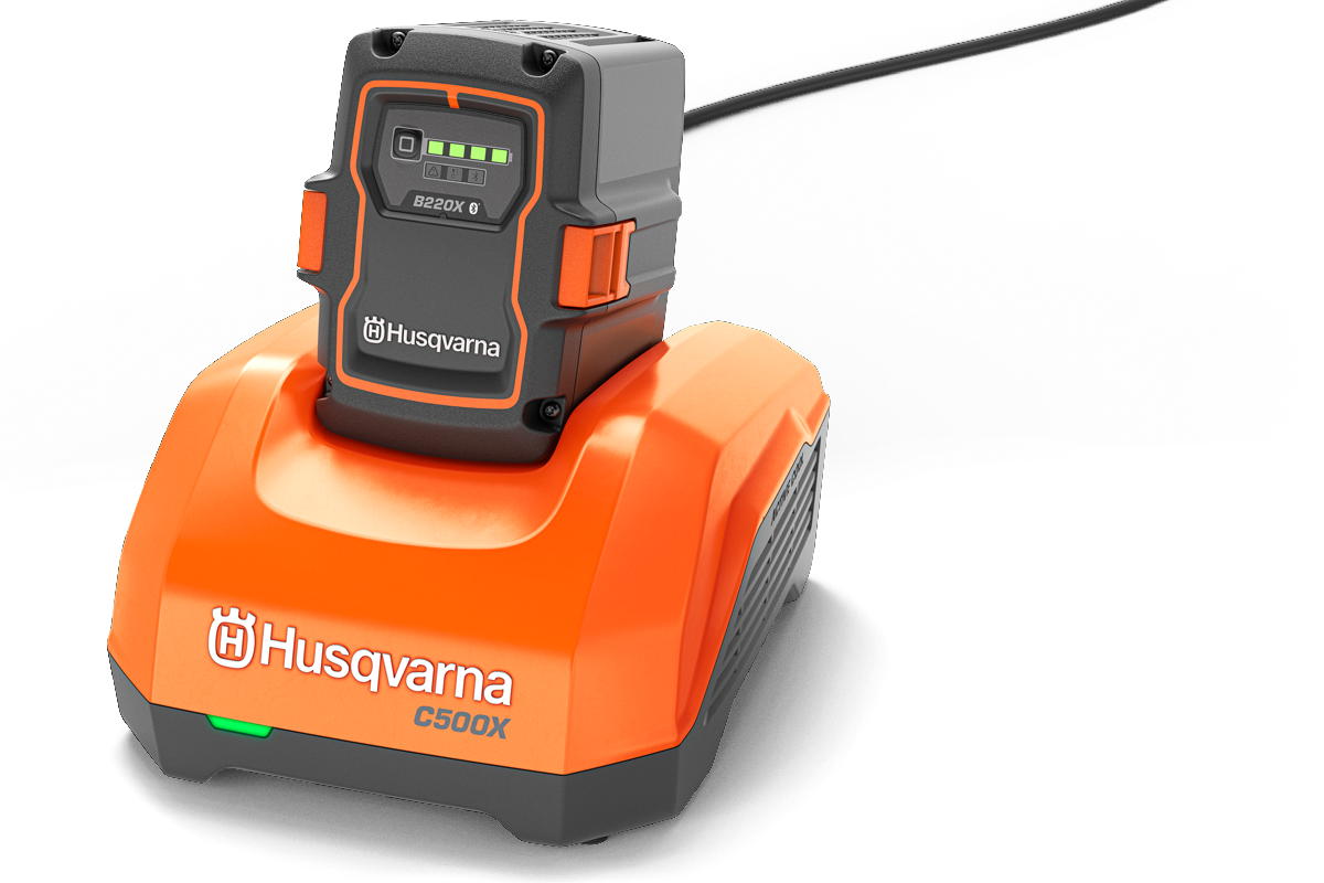 HUSQVARNA Schnell-Ladegerät 40-C500X 500W mit ActiveCool Produktabbildung 2