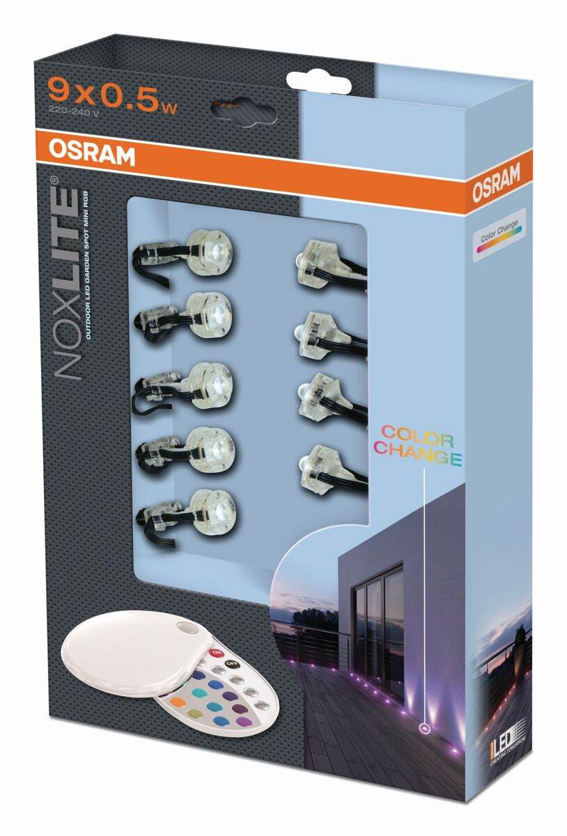 Osram NOXLITE LED GARDEN SPOT MINI RGB Basisset Produktabbildung 3
