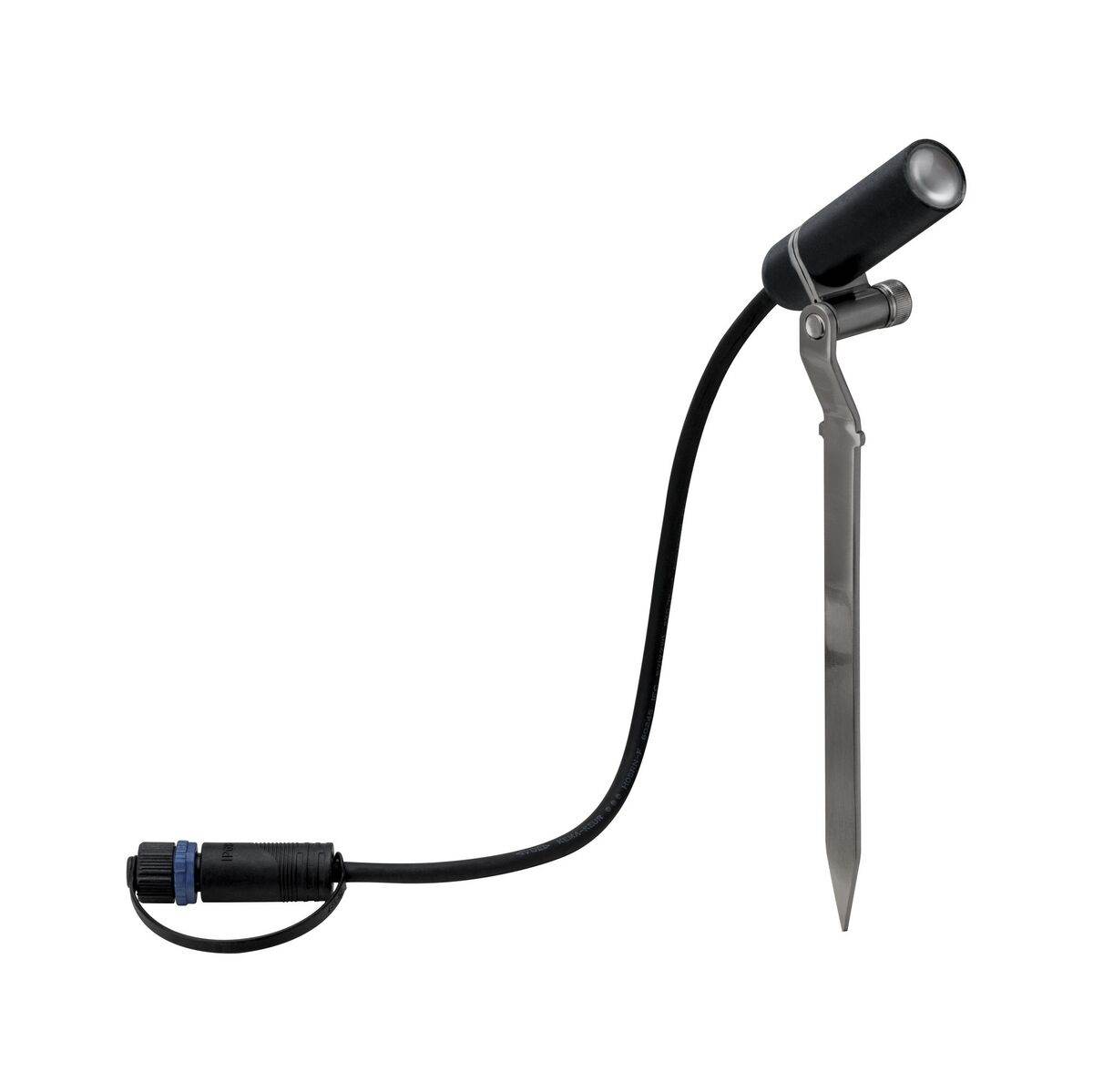 Paulmann Plug & Shine Basisset Erdspieß Plantini, IP65, 3x2,5W, 24V, Anthrazit, Warmweiß (3000 K) Produktabbildung 6