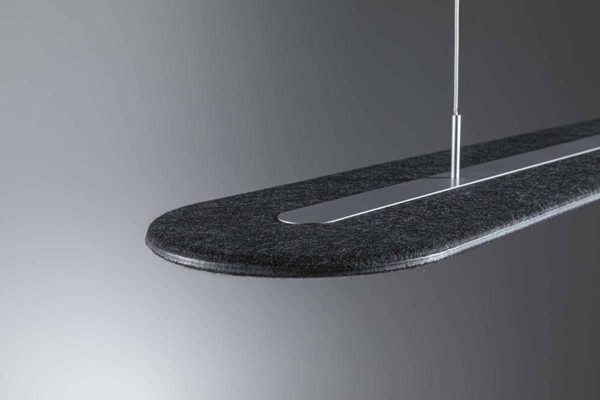 Paulmann LED Pendelleuchte Tulga in Anthrazit 27W 1800lm Produktabbildung 4