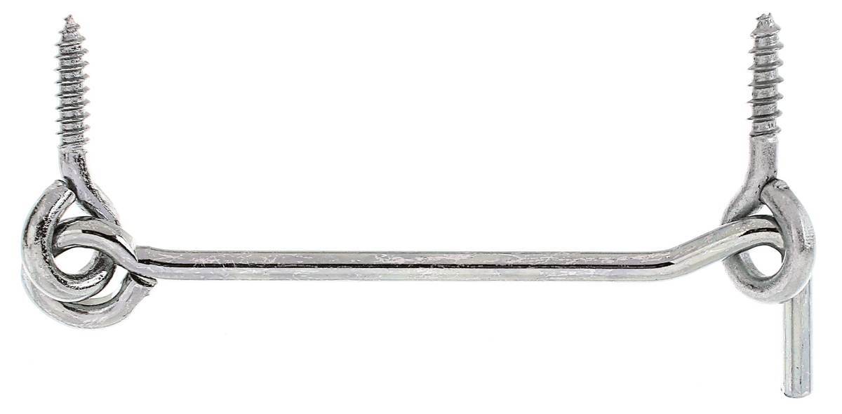 Alberts Sturmhaken mit Ösen zum Einbetonieren, galvanisch verzinkt, Ø 4 mm, Länge 100 mm Alberts Sturmhaken mit Ösen zum Einbetonieren, galvanisch verzinkt, Ø 4 mm, Länge 100 mm