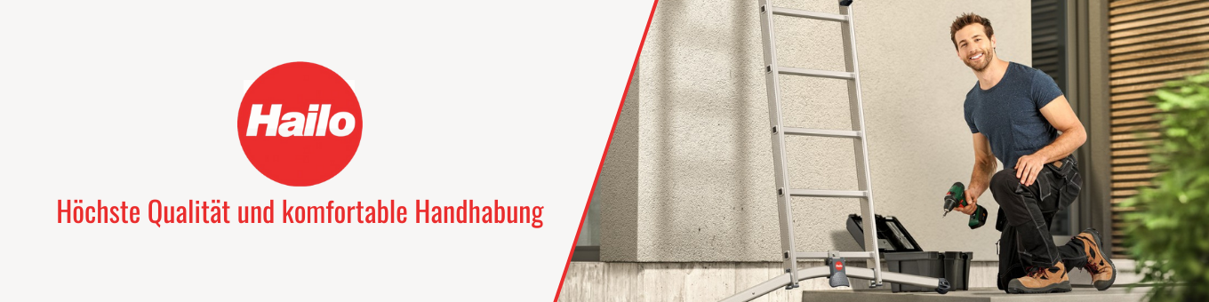 Banner Hailo - Höchste Qualität und komfortable Handhabung