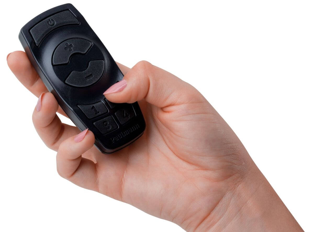 Paulmann Plug & Shine Controller IP68 433MHz Schwarz mit Fernbedienung Produktabbildung 3