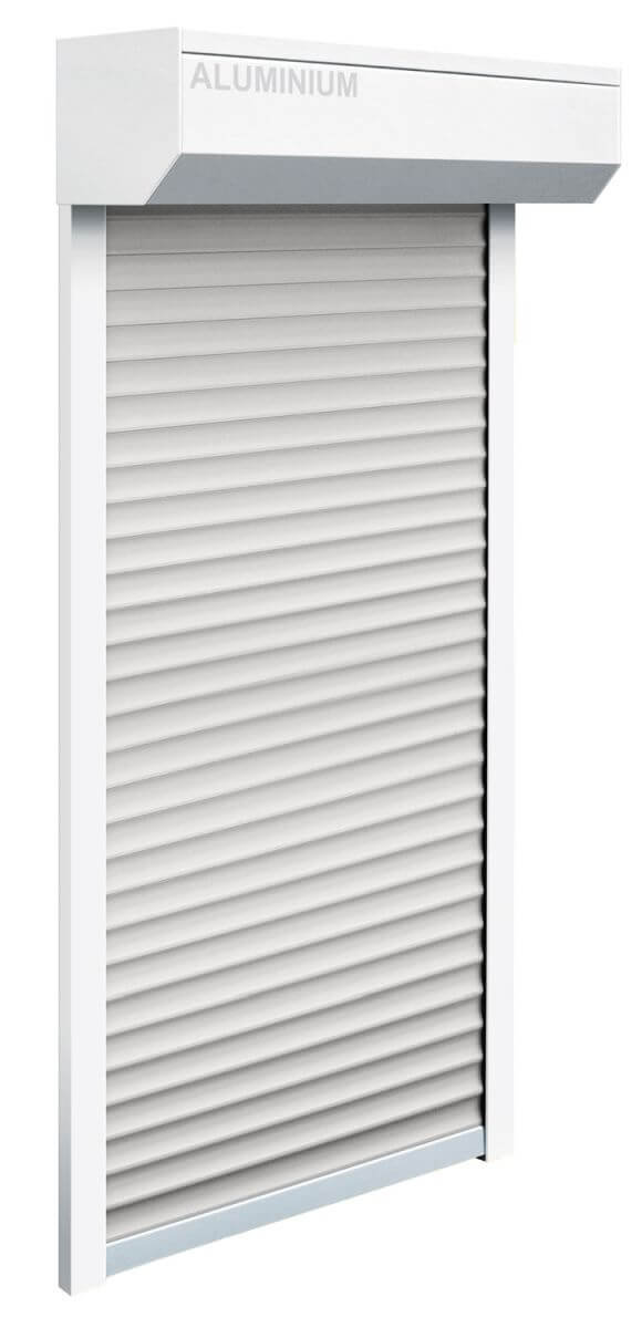 Schellenberg Vorbaurolladen Komplett-Set für Fenster, Höhe & Breite kürzbar, System Mini, 80x100 cm Produktabbildung 2
