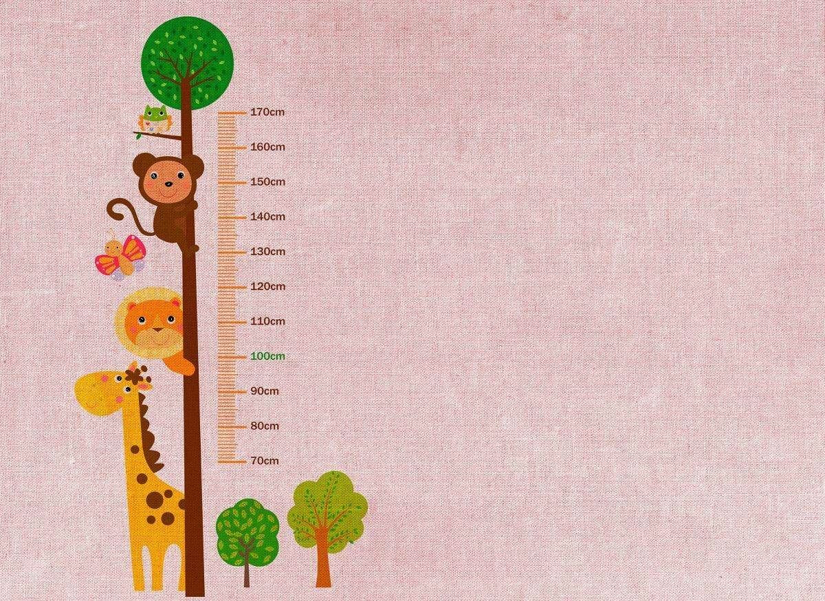 AS Creation Designwalls Kids Grow Stick 2, Kindertapete, Rosa, Braun, Grün, XXL Wandtapete 118648 Produktabbildung 1
