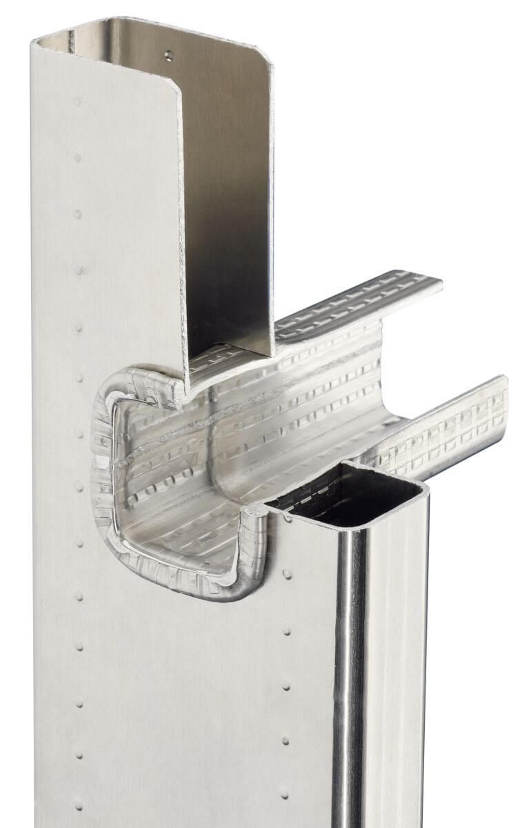 Hailo 2A-Ware S80 ProfiStep duo, Alu-Teleskopleiter, 2 x 9 Sprossen, Sprossenweite verstellbar Produktabbildung 7