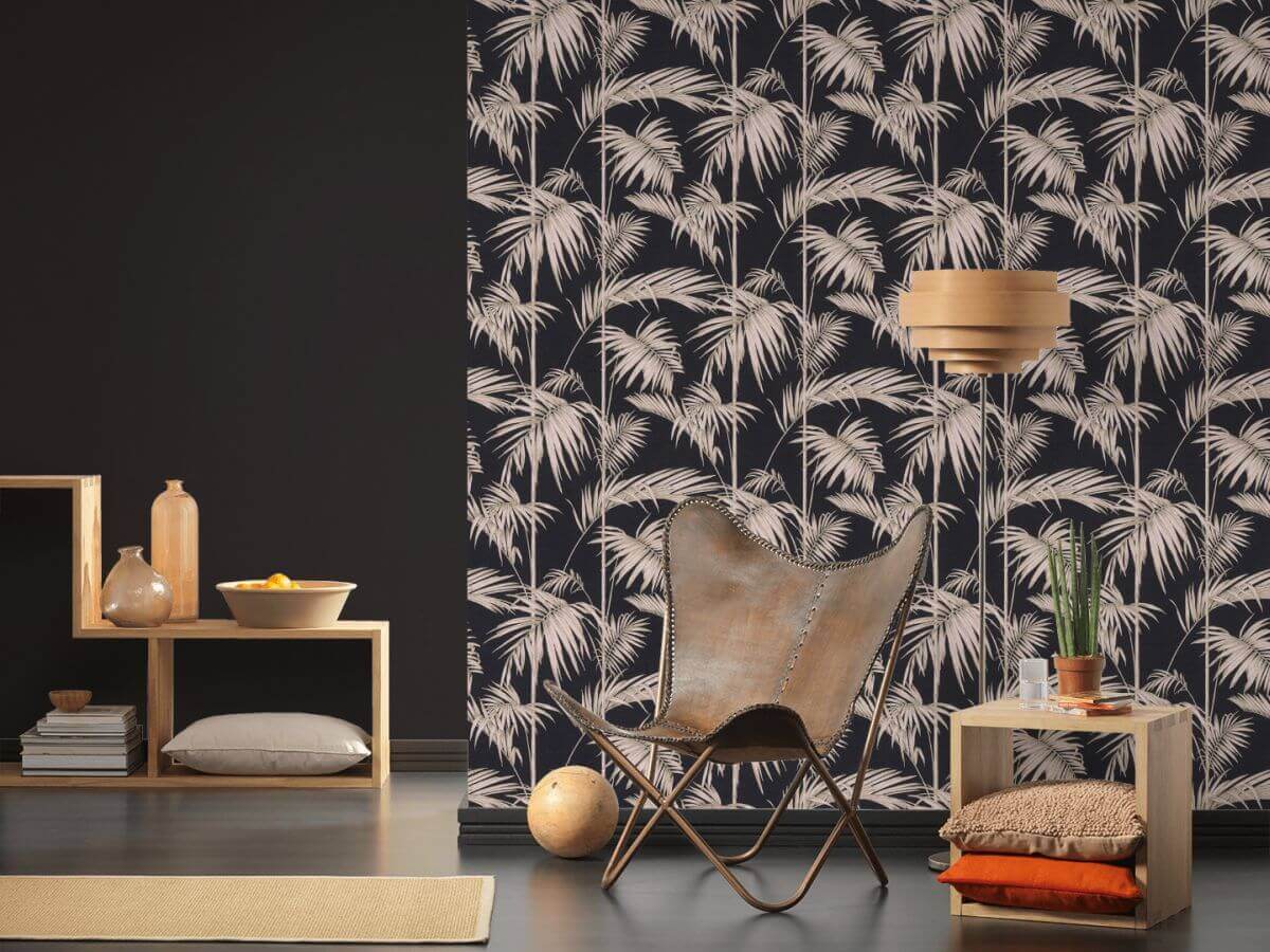Livingwalls Schwarz Unifarben Vliestapete Metropolitan Stories 369322 Produktabbildung 5