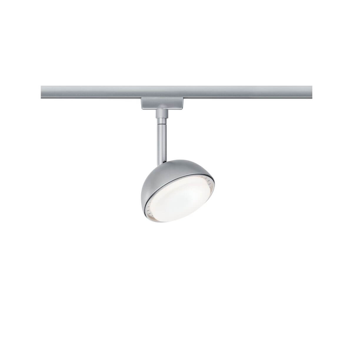Paulmann URail Spot Hemi, 5W, Warmweiß,  Chrom matt | Weiß, 230V Schienensystem Produktabbildung 2