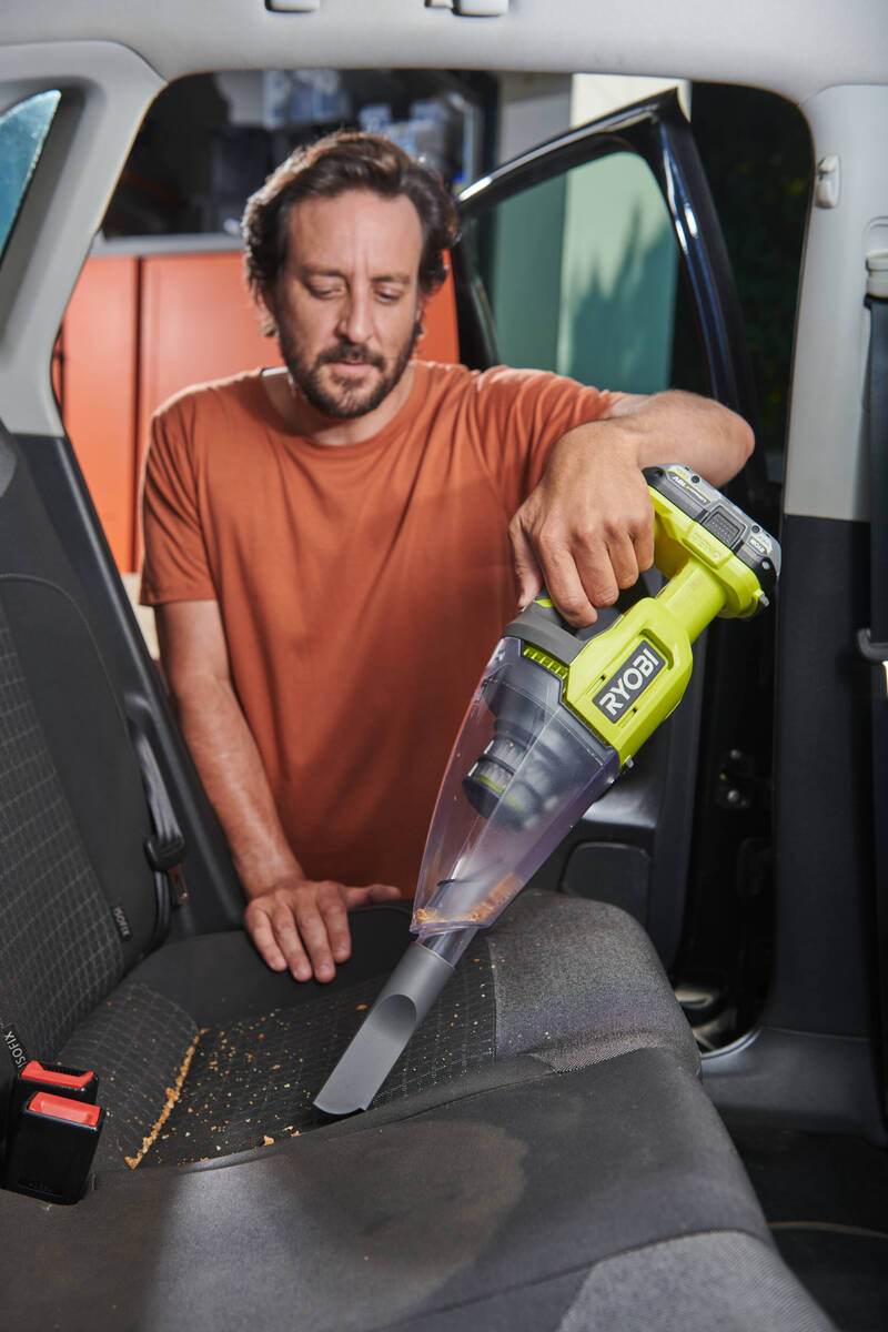 Ryobi Akku-Handsauger 18 V ONE+, Luftstrom 1450 l|min, Handstaubsauger | RHV18-0 | ohne Akku Produktabbildung 4