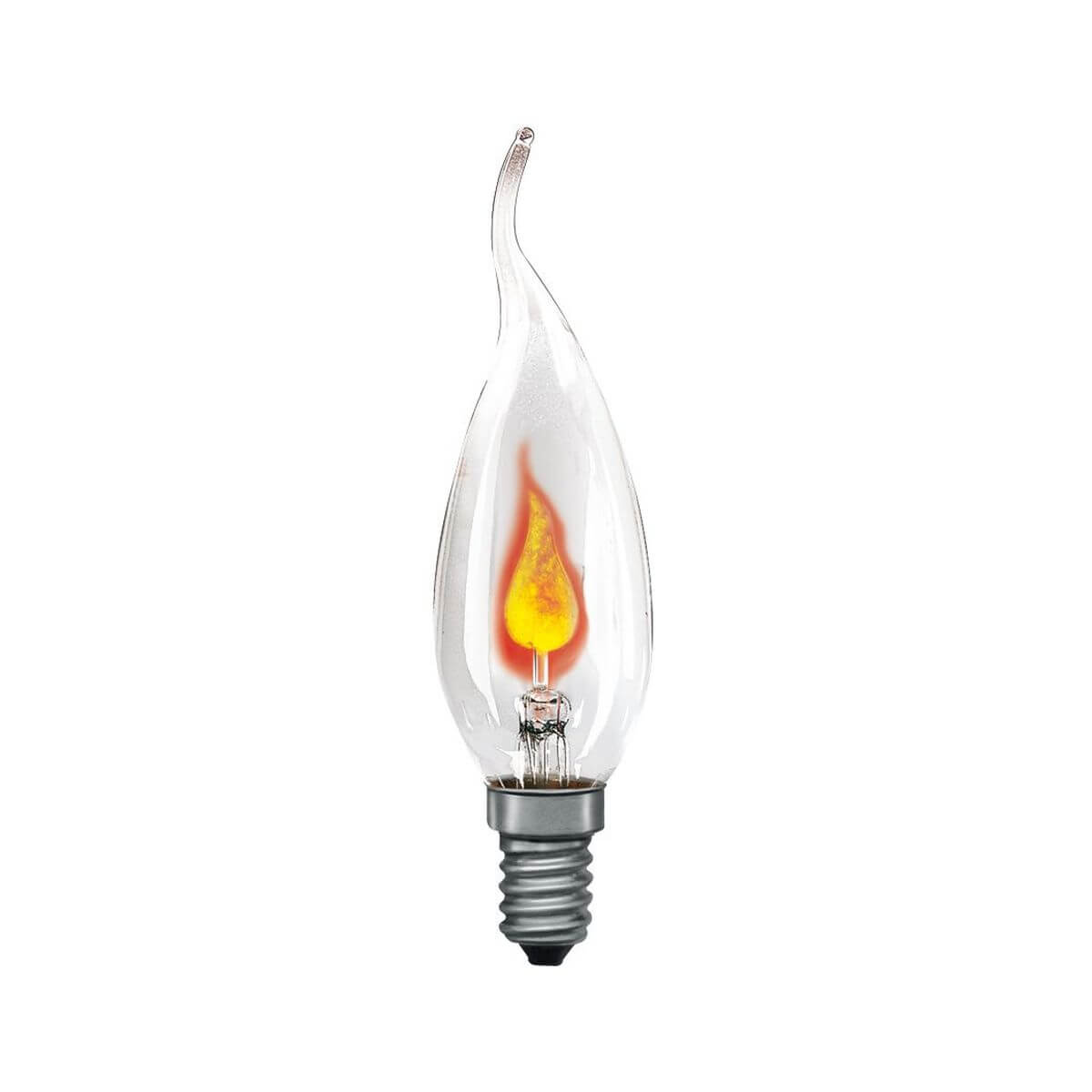 Paulmann Glühlampe Cosy Flackerkerze, Ø 35 mm, 3 W, E14, 230 V, Klar