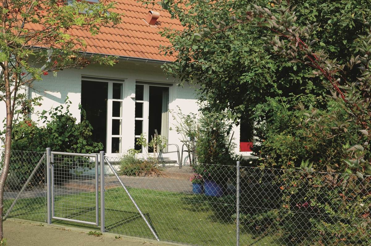 Alberts Maschendraht-Geflecht, Verzinkt, Höhe 80 cm, Länge 10 m, Viereck-Geflecht, Stahl Produktabbildung 3
