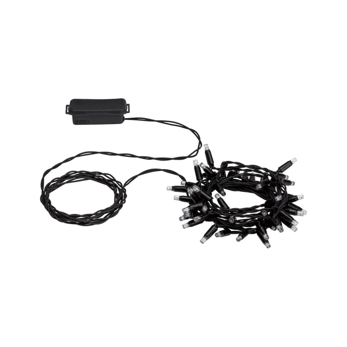 Paulmann Mobile Outdoor Lichterkette Basic, IP44, 48x0,02W , Akkubetrieb, Warmweiß (3000 K) Produktabbildung 1