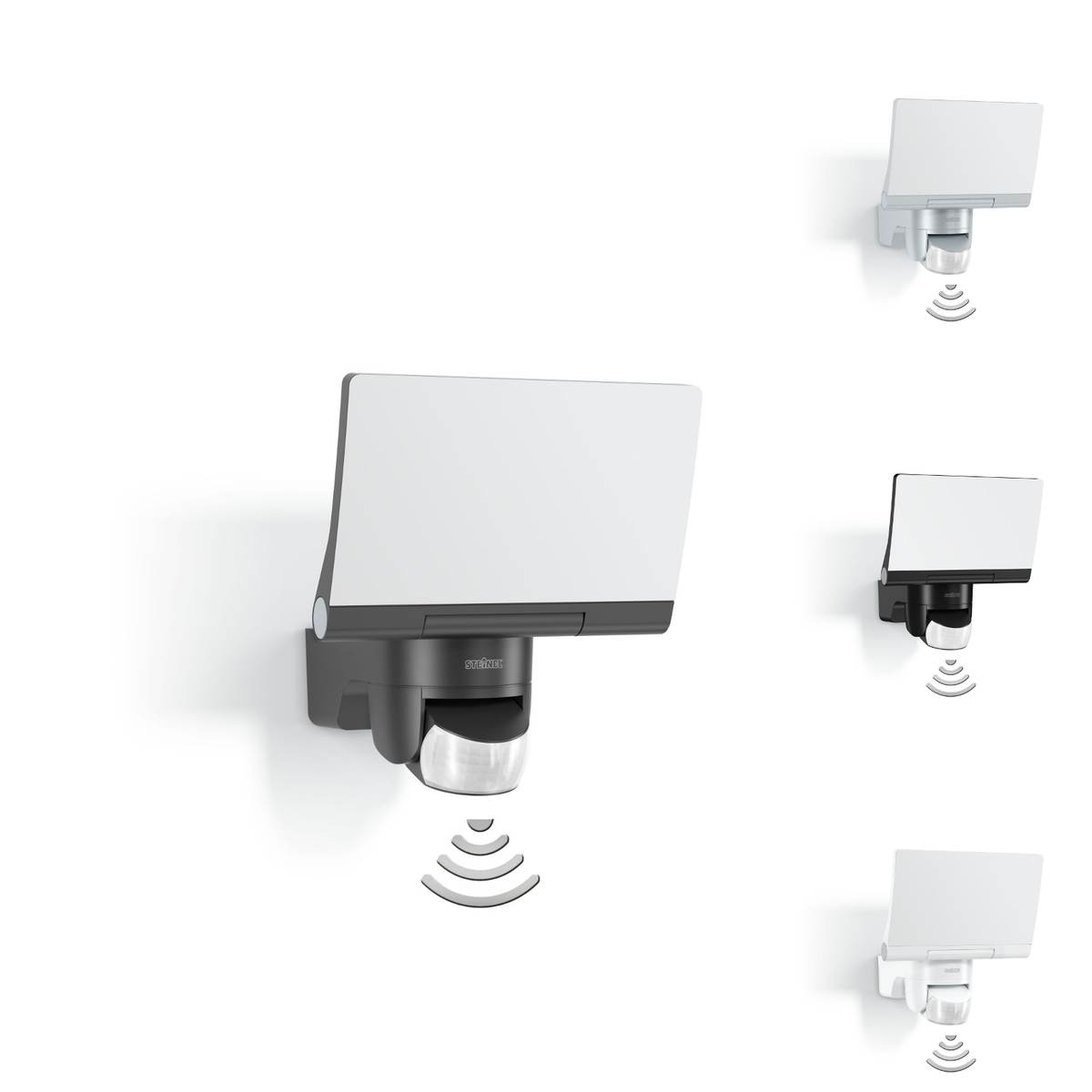Steinel LED Strahler XLED HOME 2 S, 13,7 W, 1550 lm, 180° Bewegungsmelder, 10m Reichweite, Weiß Produktabbildung 12