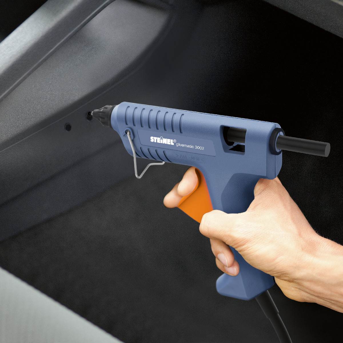 Steinel Heißklebepistole GLUEMATIC 3002 mit oder ohne Kofferset Produktabbildung 5
