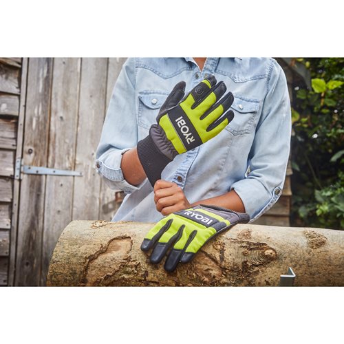 Ryobi Schnittschutzhandschuhe Klasse 2, Größe L, Schutzhandschuhe atmungsaktiv Produktabbildung 2