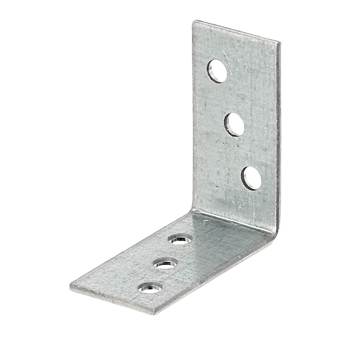 Alberts Winkelverbinder, verzinkt, witterungsbeständige Holzverbinder, 50 x 50 x 40 mm (50 Stück) Produktabbildung 3