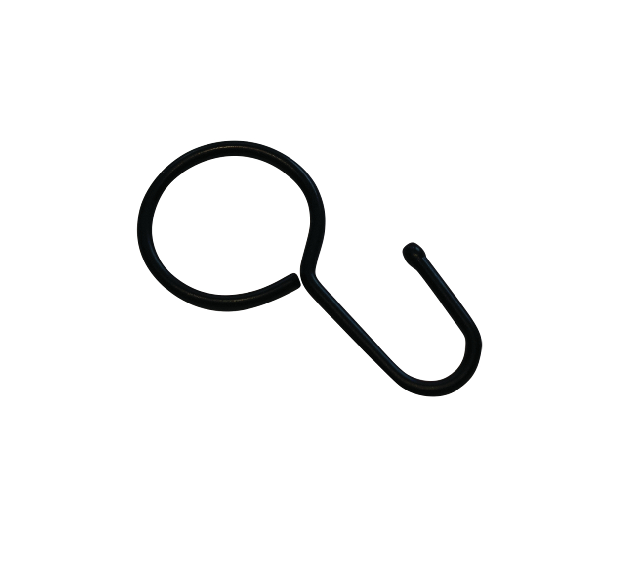 Gardinia Seilhaken schwarz-matt 20 Stück Produktabbildung