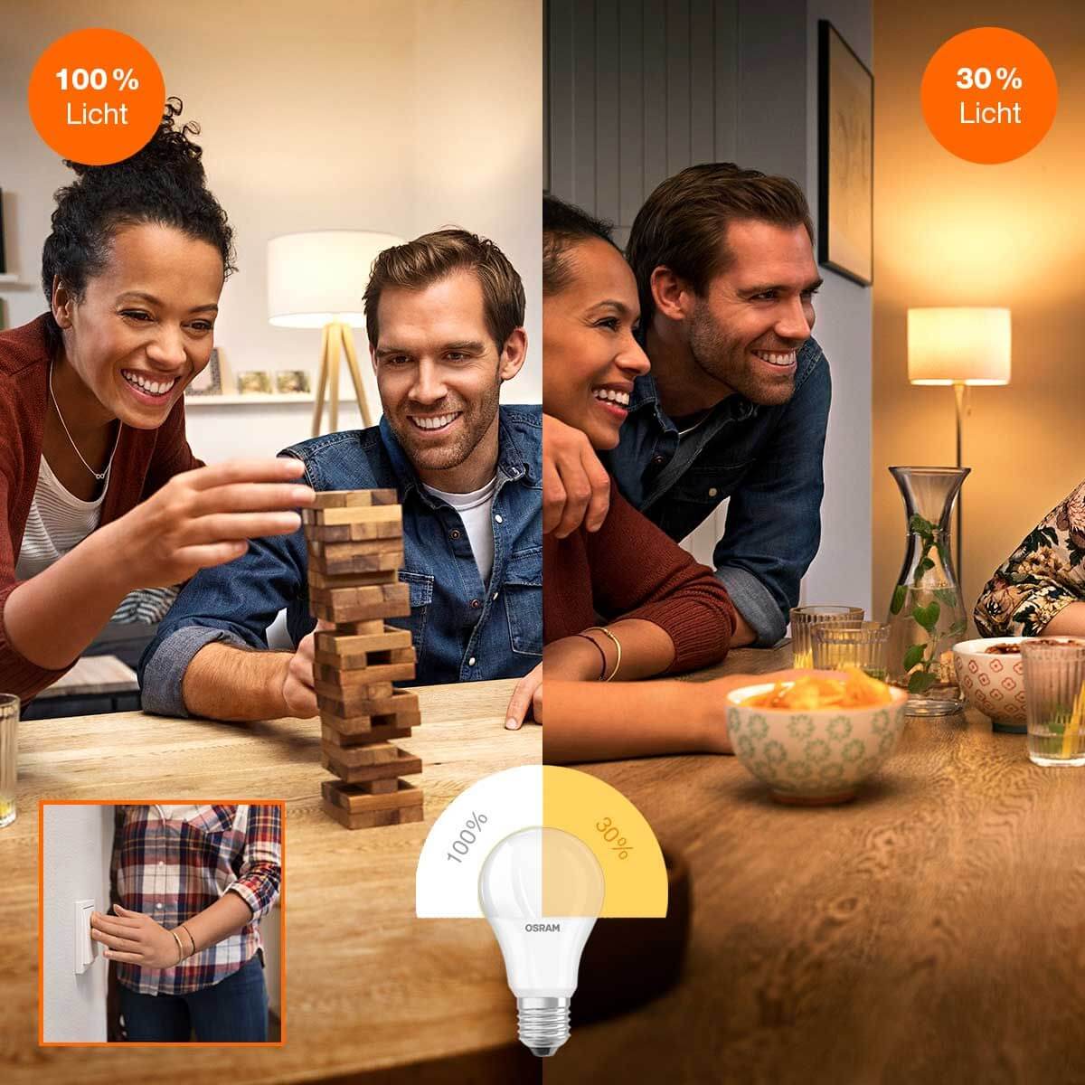 Osram PAR16 Superstar Duo Click dimmbar per Schalter 50, 5 W, GU10, 36°, Warmweiß (2700 K) Produktabbildung 5
