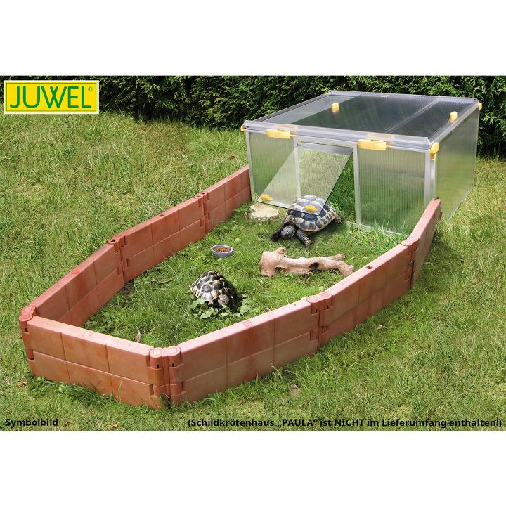 JUWEL Auslaufgehege zu Schildkrötenhaus PAULA, 14 Bausteine JUWEL Auslaufgehege zu Schildkrötenhaus PAULA, 14 Bausteine