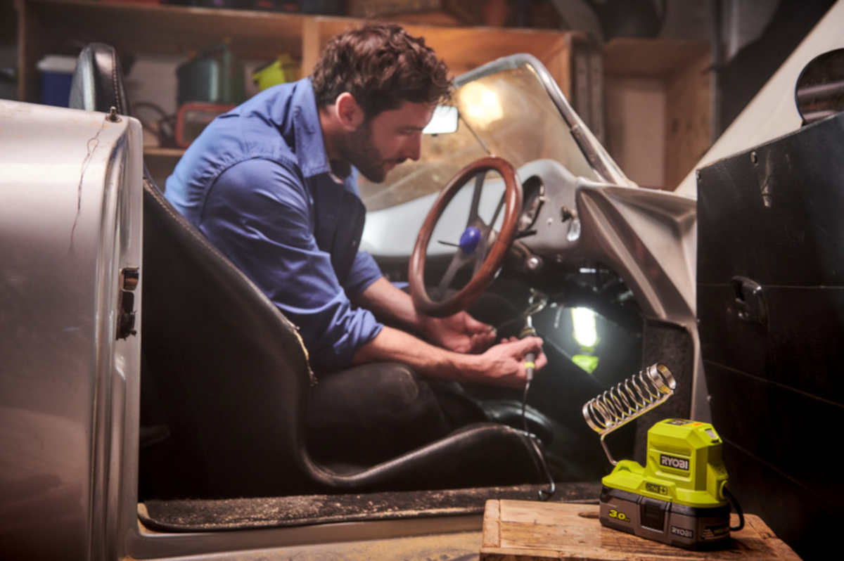 2A-Ware Ryobi Akku-Lötkolben One+ 18 V, ohne Akku R18SOI-0 Produktabbildung 3