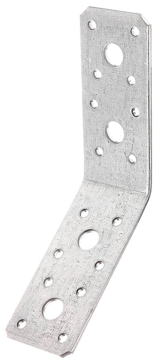 Alberts Winkelverbinder, 135° abgewinkelt, Stahl sendzimirverzinkt, Holzverbinder Produktabbildung
