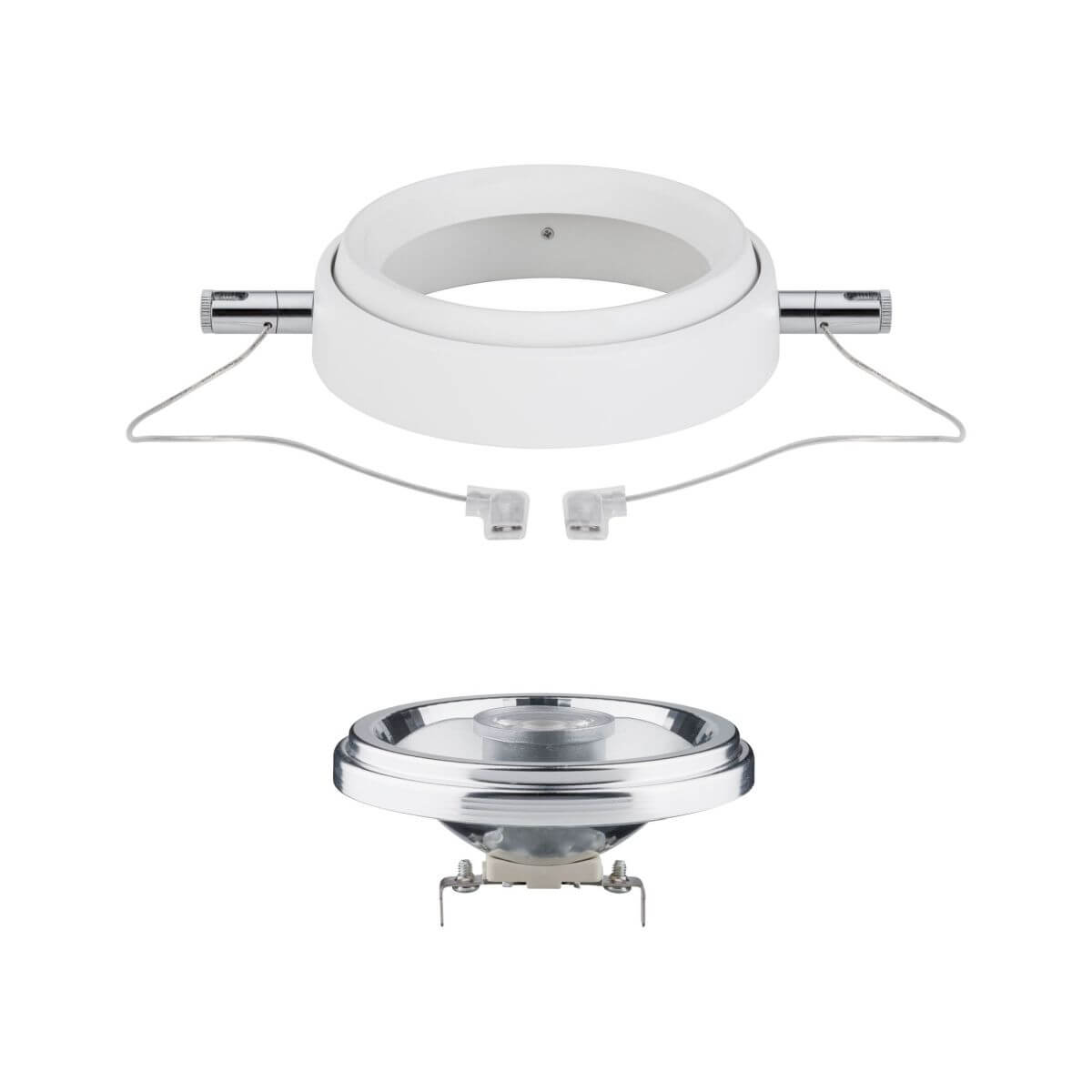 Paulmann Seilsystem Powerline II | Deckenleuchte mit 5 Spots | Seilleuchte in Weiß | Metall Lampe Produktabbildung 4