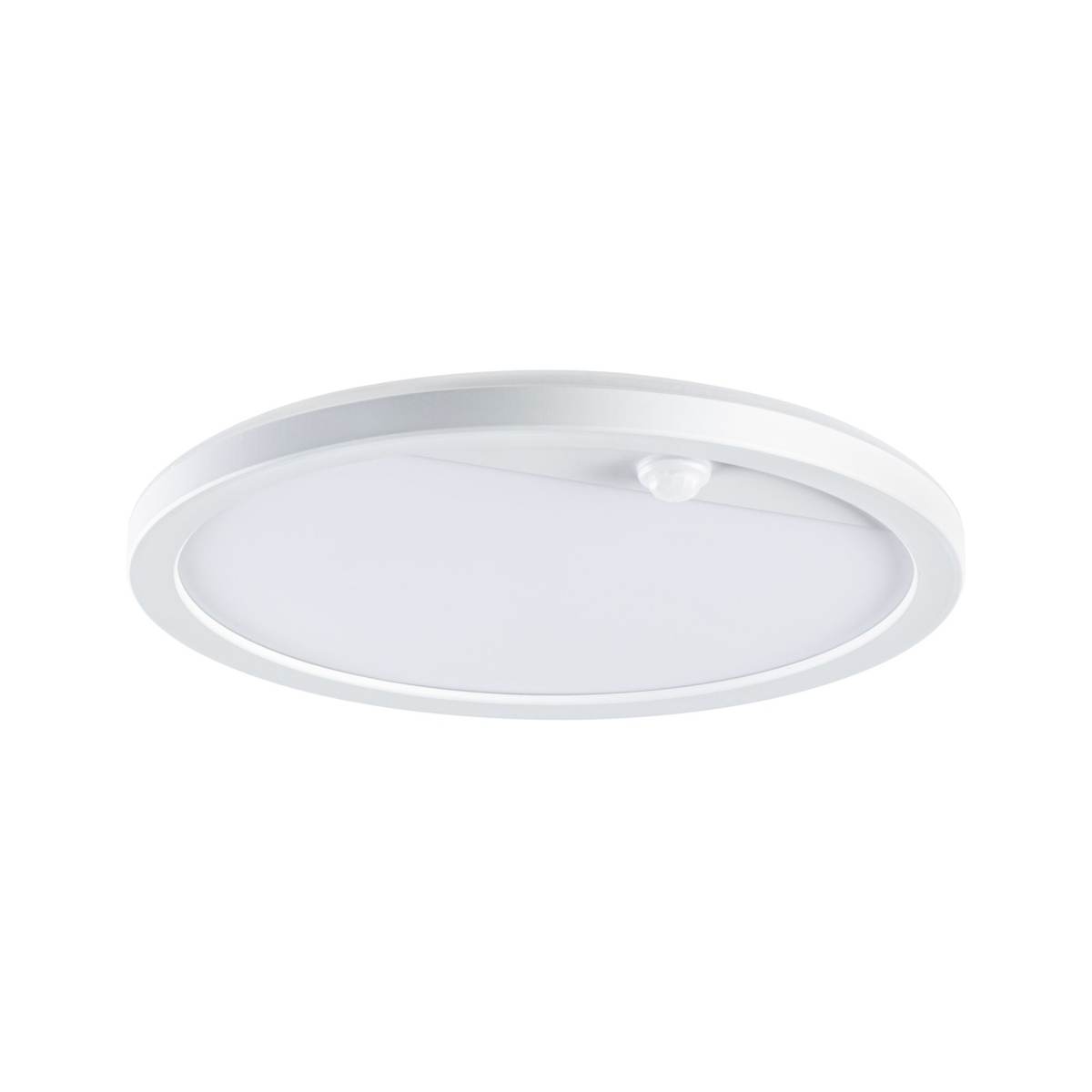 Paulmann Außenpanel Lamina mit Bewegungsmelder, IP44, 3000 K, Warmweiß, Weiß, Rund Produktabbildung 3
