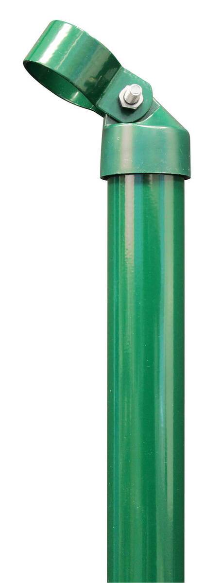 Alberts Strebe für Zaunpfosten, sendzimirverzinkt, Grün kunststoffbeschichtet, Länge 115 cm, Ø 34 mm Produktabbildung
