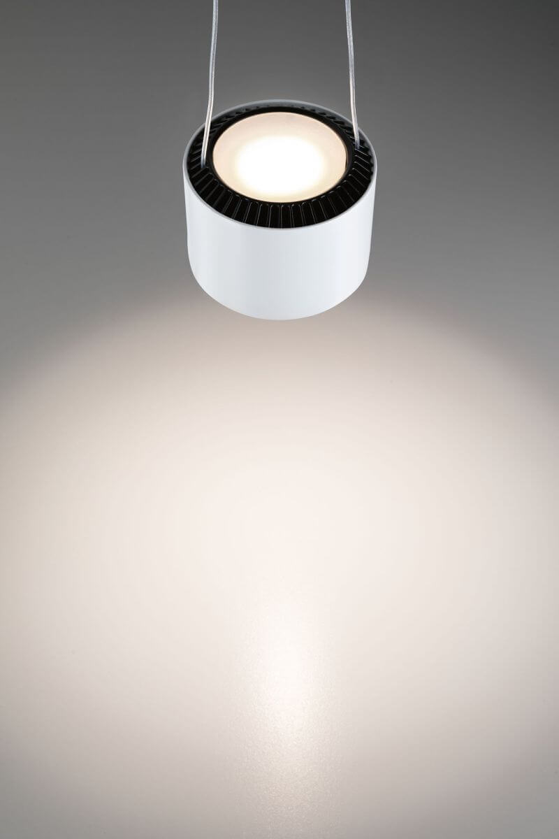 Paulmann URail LED Pendel Aldan, 8,5W, 230V, 820lm, Warmweiß 2700K, dimmbar, Weiß | Schwarz Produktabbildung 3