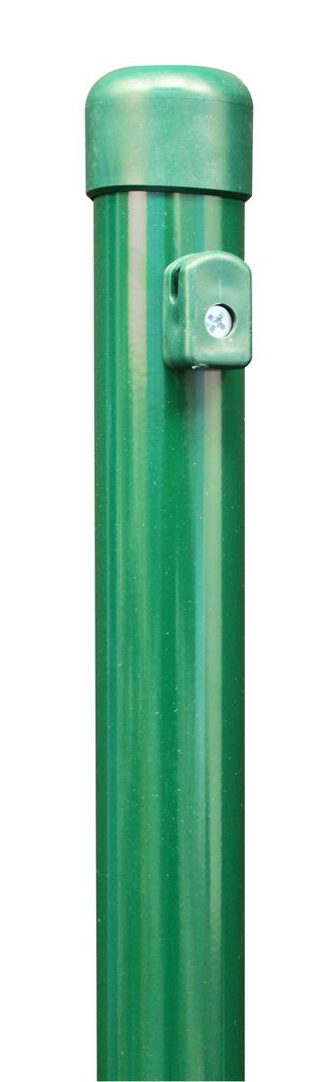 Alberts Zaunpfosten für Maschendrahtzäune, Grün, zum Einbetonieren, 0,80 m x Ø 34 mm Produktabbildung