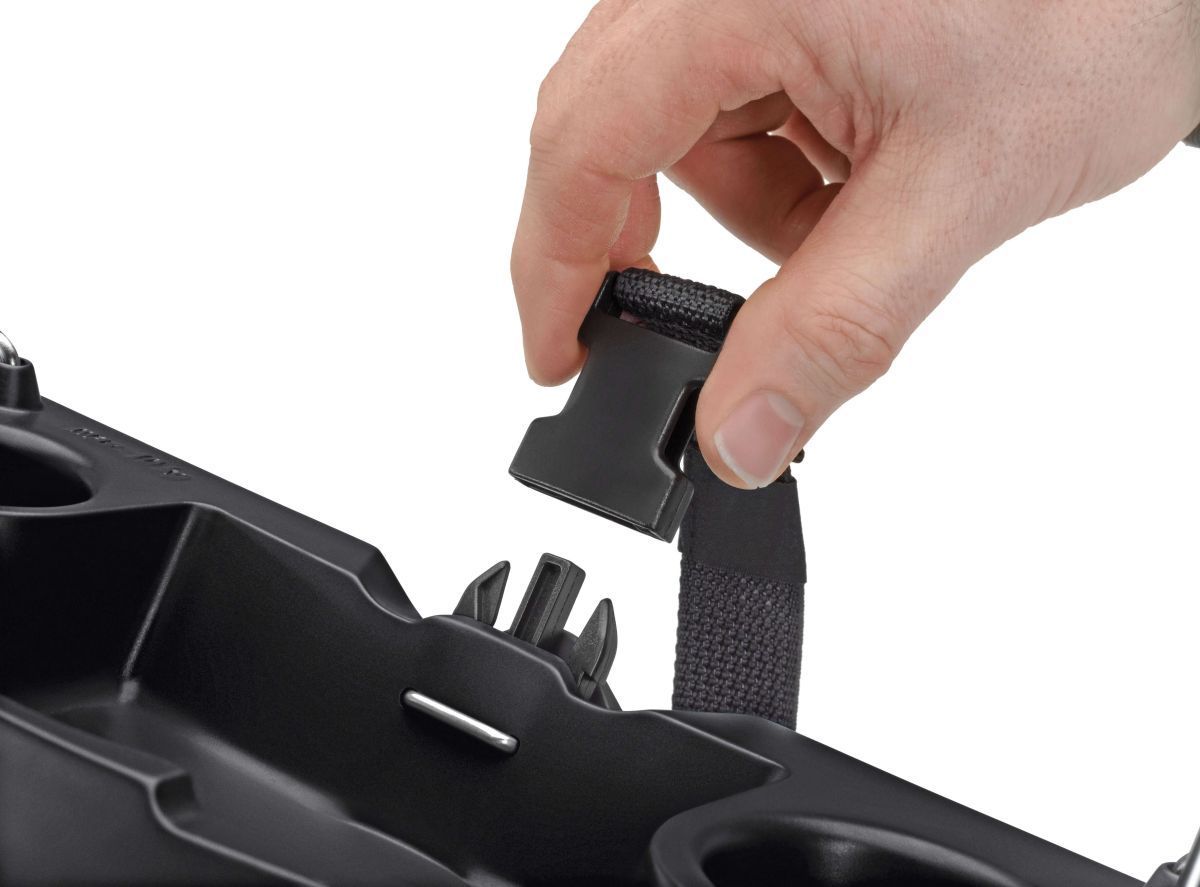 Hailo L80 Sicherheits-Haushaltsleiter ComfortLine, flexible Ablageschale, 4 extra tiefe Stufen Produktabbildung 6
