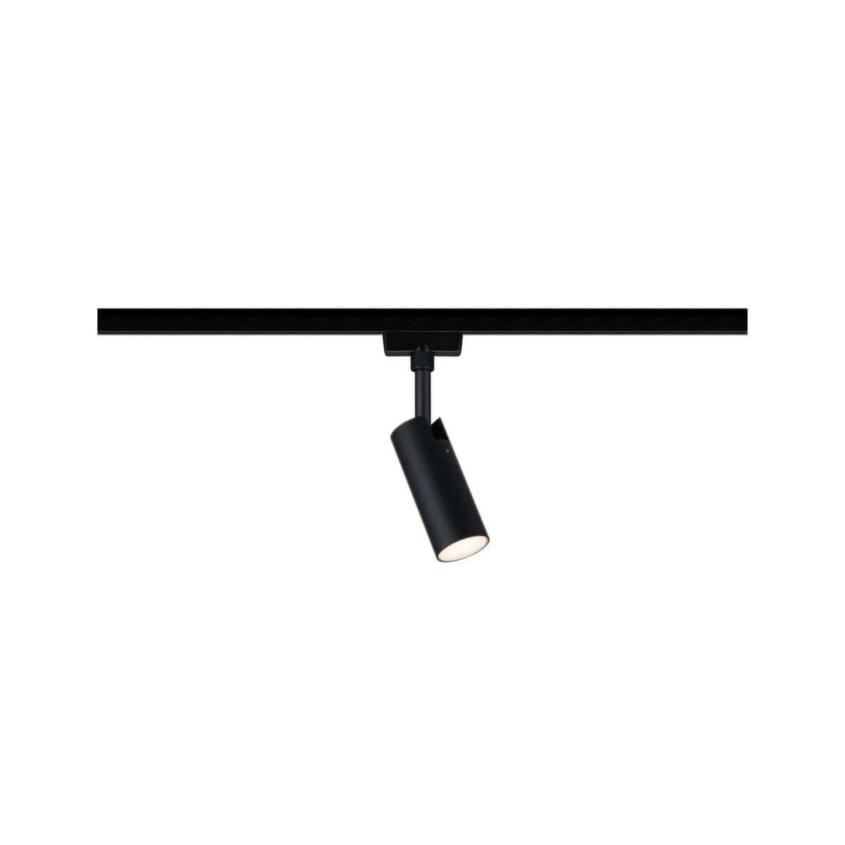 Paulmann URail LED Spot Tubo, 5W, 520 lm, Warmweiß 3000 K, 230V Schienensystem, Schwarz matt Paulmann URail LED Spot Tubo, 5W, 520 lm, Warmweiß 3000 K, 230V Schienensystem, Schwarz matt