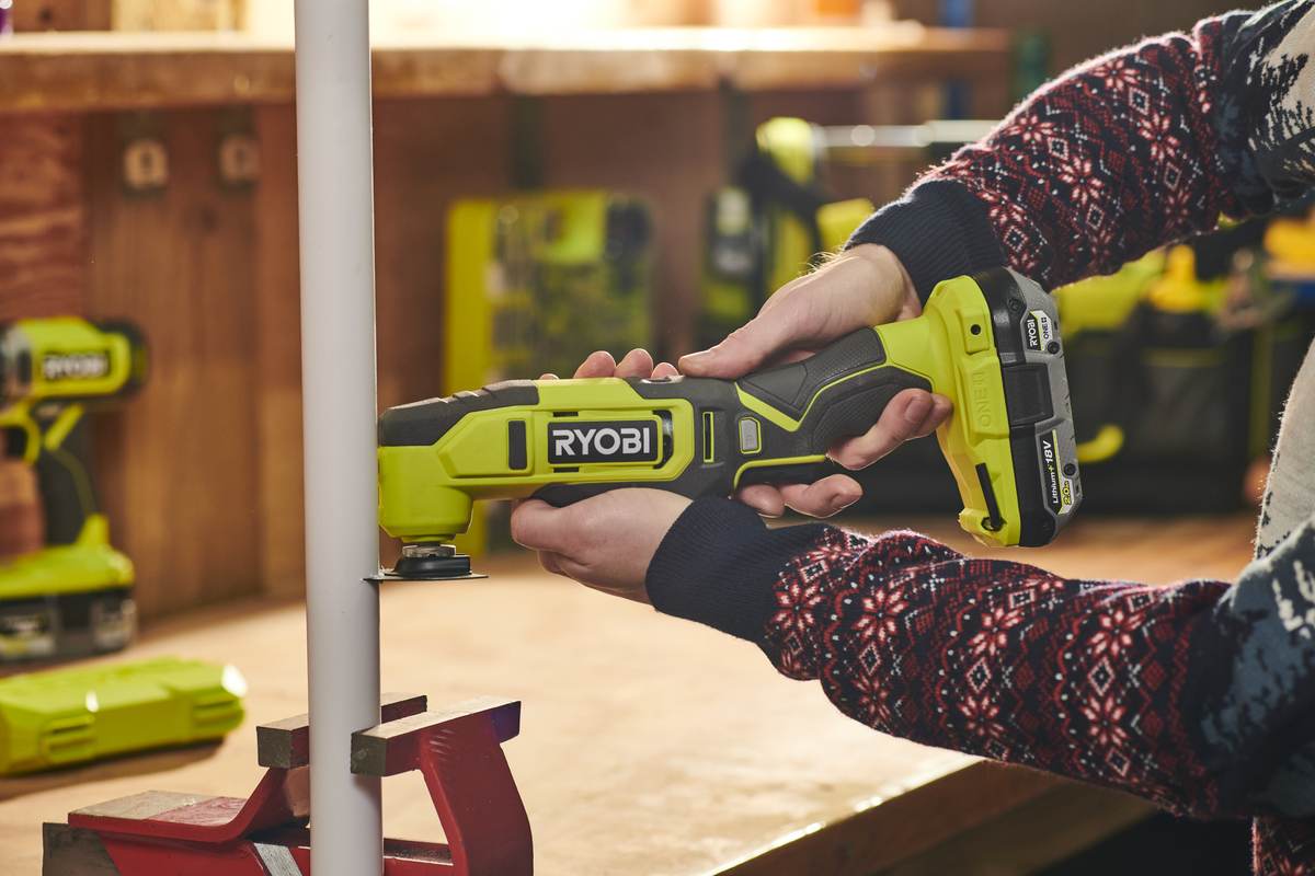 Ryobi Akku-Multitool ONE+ 18 V | Oszilationswinkel 3° | RMT18-0 | ohne Akku & Ladegerät Produktabbildung 9