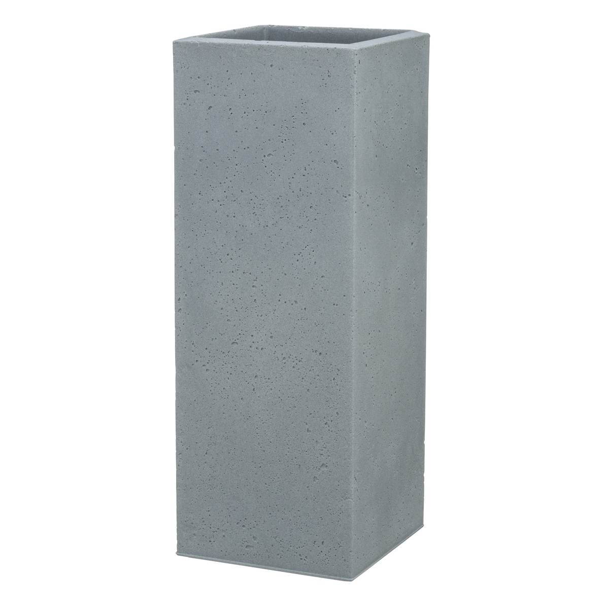 Scheurich Blumentopf Hochgefäss C-Cube High für Aussen, Blumensäule, Stony Grey, Höhe 70 cm Produktabbildung 1