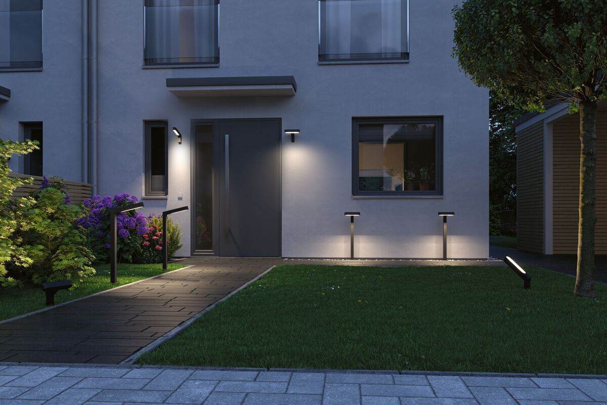 Paulmann Plug & Shine Basisset LED Spot Ito, 24 V, IP65, Anthrazit, 3000 K Warmweiß, Dimmbar Produktabbildung 9