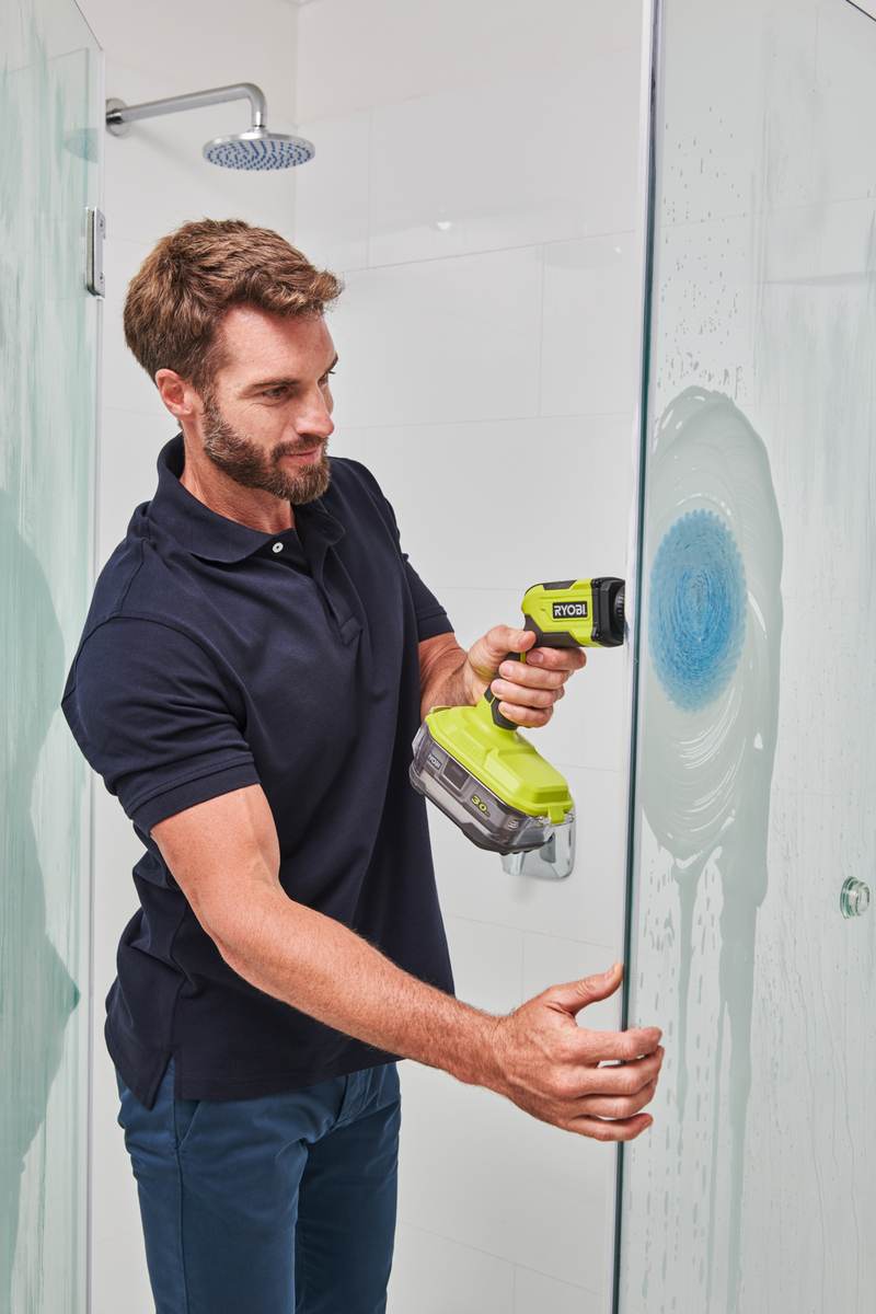 Ryobi Akku-Reinigungsbürste 18V ONE+ R18CPS-0, 15 cm Bürste, IPX7, Outdoor & Haushalt, ohne Akku & Ladegerät Produktabbildung 8