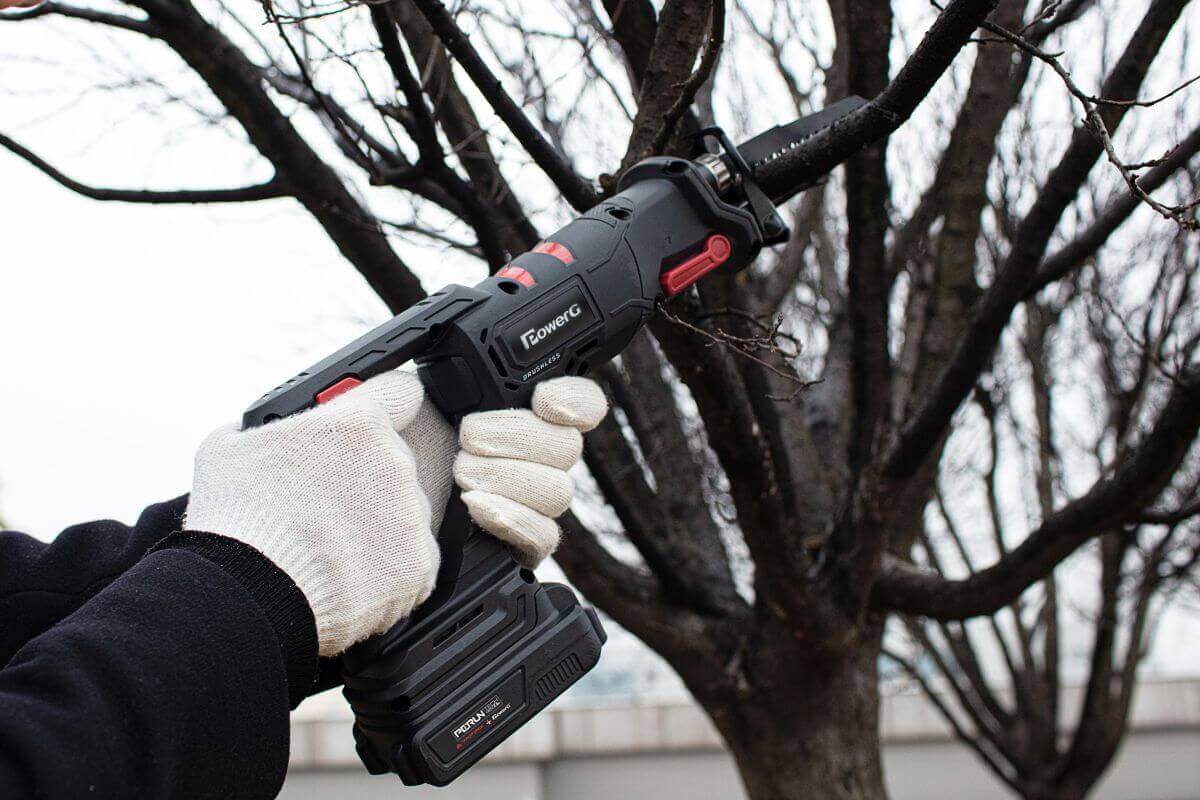 PowerG Säbelsäge PT201101 | 20V | SoftGrip | 10,5 cm Schnitttiefe | ohne Akku + Ladegerät Produktabbildung 4