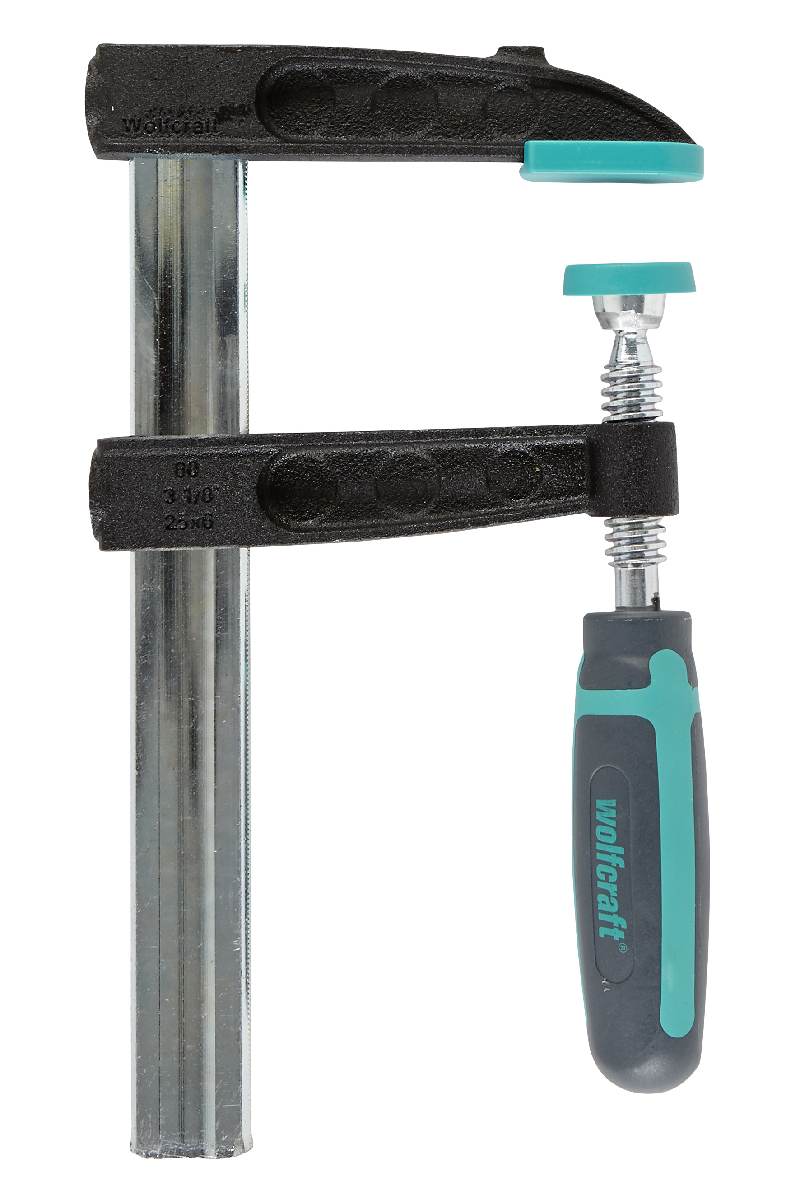 wolfcraft Schraubzwinge PRO, Hohlprofilschiene mit Spannkraft bis 240 Kg, in verschiedenen Maßen Produktabbildung 2