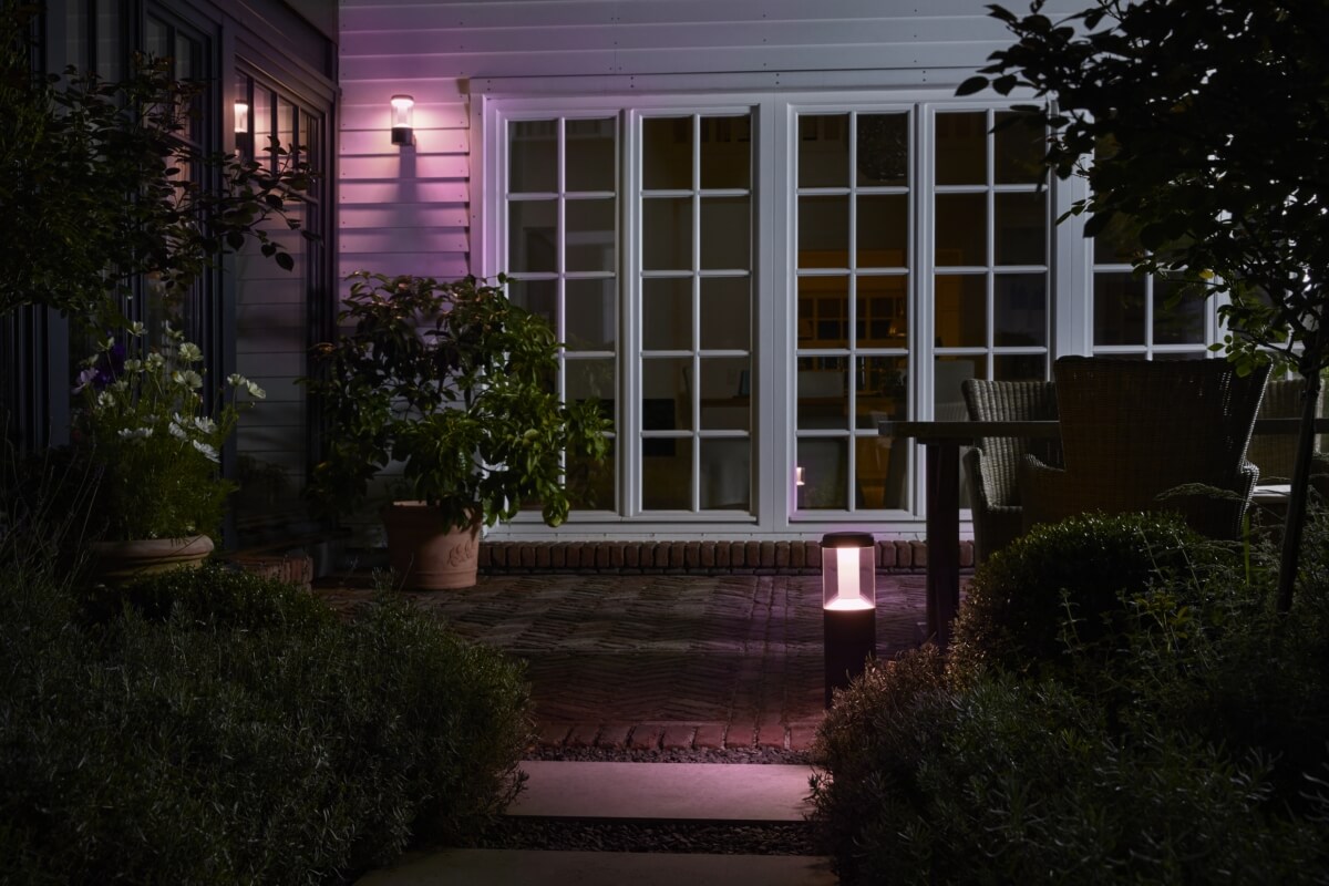 Ledvance SMART+ Outdoor Laterne, 12 W, 650 lm, IP44, 2000-6500K, Dimmbar, RGBW, Pollerleuchte, 50 cm Produktabbildung 9