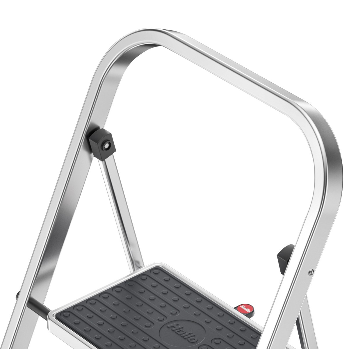 Hailo 2A-Ware K60 3 stufig StandardLine Klapptritt Aluminium, leichte & flache Trittleiter Produktabbildung 6